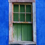 Blue window