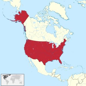 Map of United States