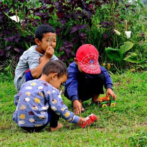 Children playing