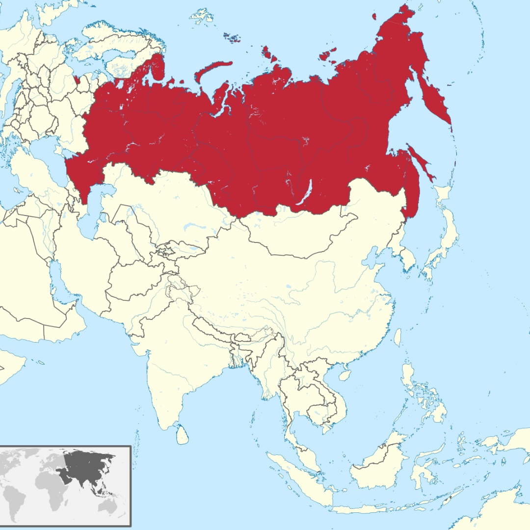 Map of Russia