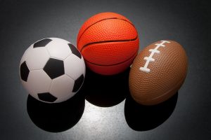 Balls used in sports