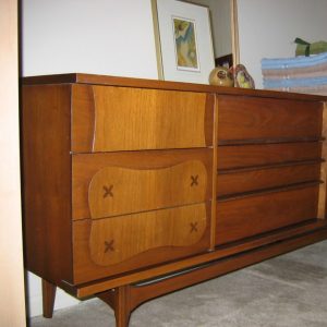 brown dresser