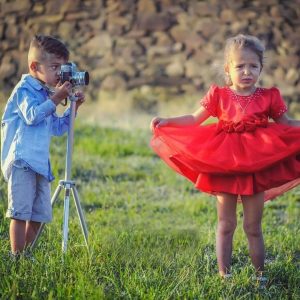 a boy and a girl