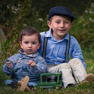 two little boys