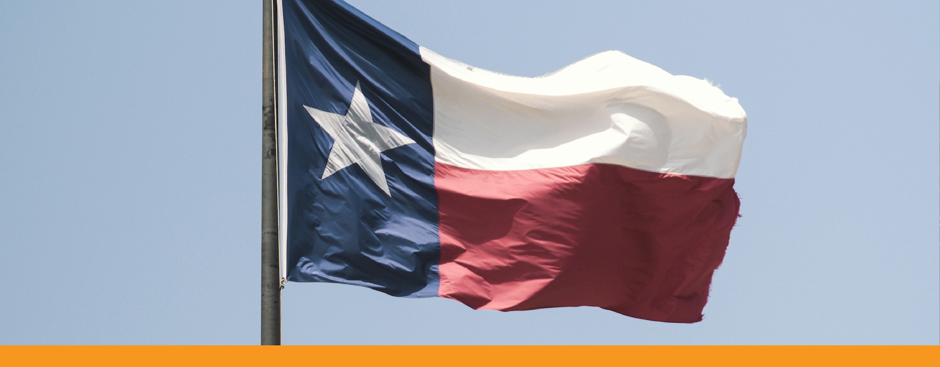 a Texas flag